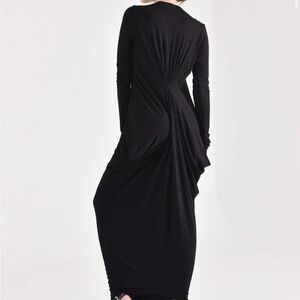 Aakasha Chic Beautiful RED Long Sleeve knit Dress.